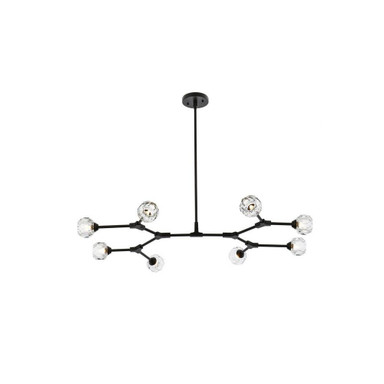 Zayne 8 Light Oversized Pendant by Elegant - 3508D45