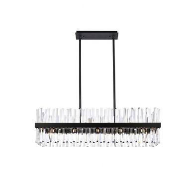 Serephina 24 Light Mini Chandelier by Elegant - 6200G42