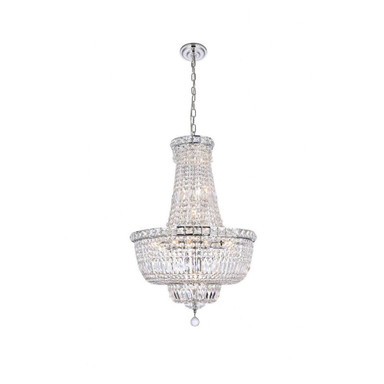 Tranquil 22 Light Medium Chandelier by Elegant - V2528D22