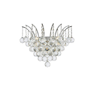 Victoria 3 Light Wall Sconce by Elegant - V8031W16