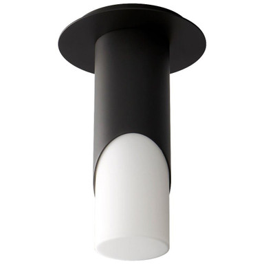 Ellipse 5.1W 1 LED 5.88 Inch Wide Contemporary Flush Mount by Oxygen - 3-353-1
