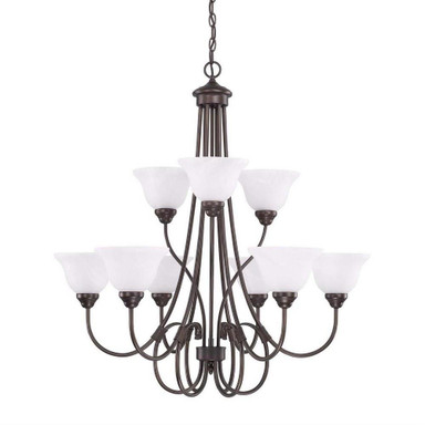 Hometown 9 Light Large Chandelier by Homeplace - 3229