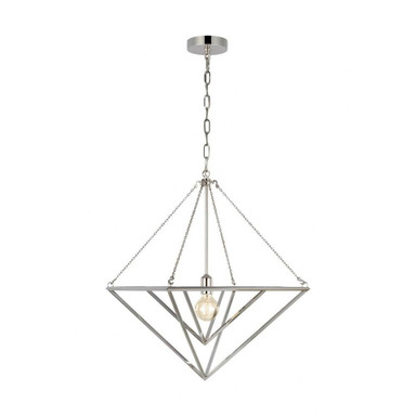 Carat 1 Light Large Modern Pendant by Visual Comfort Studio - CP1141