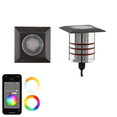 Colorscaping 4.5W 1 LED Square Indicator Light 2.69 Inch Wide by WAC - 2051-CS