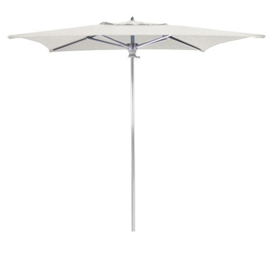 6 Foot Aluminum Manual Lift Square Market Umbrella by Galtech - 762