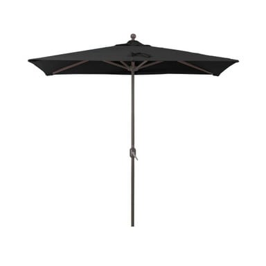 3.5 x 7 Foot Aluminum Crank Lift Rectangle Market Umbrella by Galtech - 772