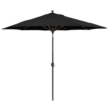 Standard 11 Foot Aluminum Crank Lift Octagon Market Umbrella by Galtech - 986