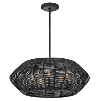 Luca 3.5W 5 LED Outdoor Medium Chandelier 28 Inch Wide by Hinkley - HL10385