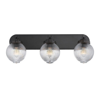Kasbah 3 Light Bath Vanity 9.5 Inch Tall and 25.5 Inch Wide by Maxim - 15193