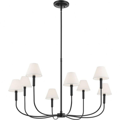 Eadie 8 Light Large Chandelier 23 Inch Tall and 41.25 Inch Wide by Kichler - 52769