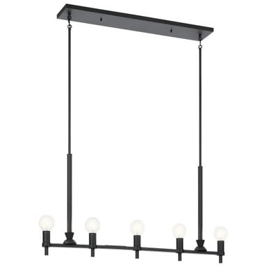 Torvee 5 Light Minimalistic Linear Chandelier by Kichler - 52425