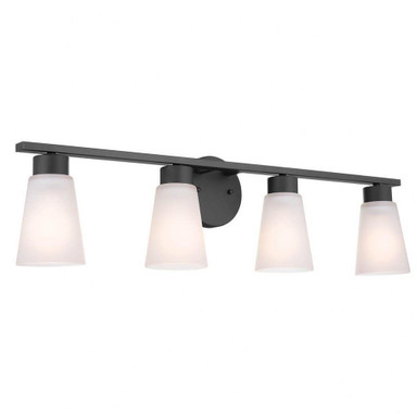 Stamos 4 Light Bath Vanity In Soft Modern Style 8 Inches Tall by Kichler - 55122