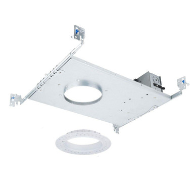 FQ 13W LED Non IC Round Trimless Remodel Housing Kit by WAC - R4FRFL