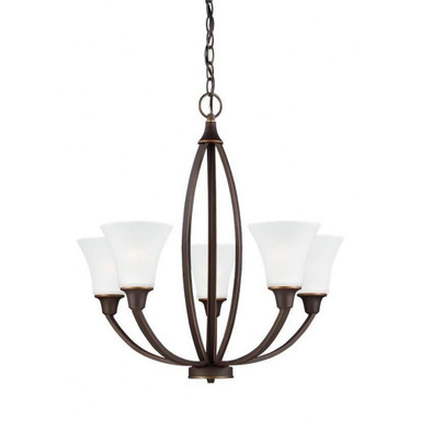 Bowling Green Hawthorns - Five Light Chandelier - 73-BEL-1795744