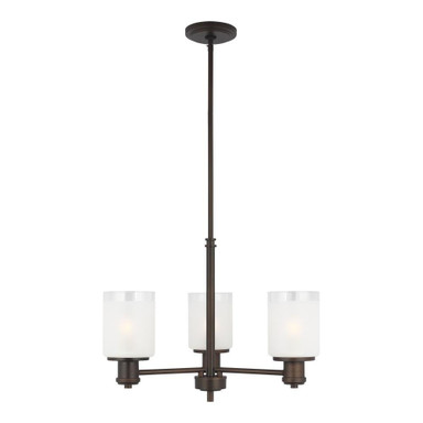 Erin - 20 Inch 27.9W 3 LED Chandelier - 73-BEL-4169772