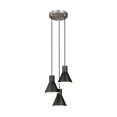 Burn Leas - 9.5W Three Light Cluster Pendant - 73-BEL-2755779