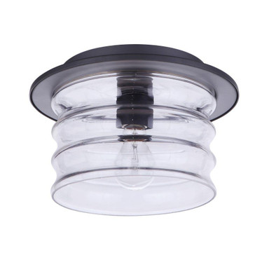 Canon 1 Light Outdoor Flush Mount 6.88 Inch X 11.38 Inch Wide by Craftmade - ZA3637