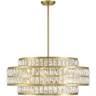 Renzo 6 Light Large Pendant by Savoy House - 7-9048-6