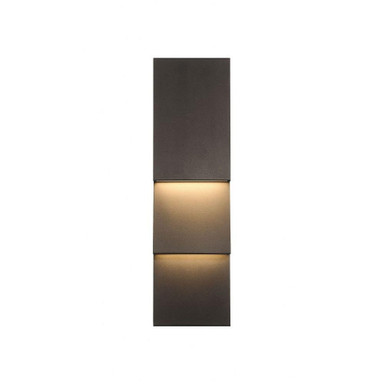 Nanton 20W 2 LED Outdoor WallMount 19 Inch Tall X 5.5 Inch Wide by Eurofase - 49242