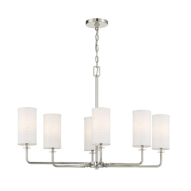 Selwyn Crescent 6 Light Small Chandelier by Bailey Street Home - 159-BEL-4636375