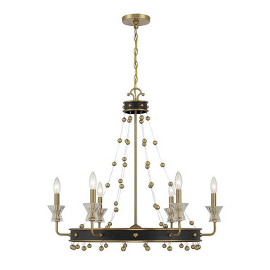 Kennedy Row 6 Light Large Chandelier by Bailey Street Home - 159-BEL-4953262