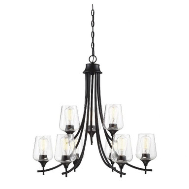 Glencoe Sidings 9 Light Large Chandelier by Bailey Street Home - 159-BEL-3088637