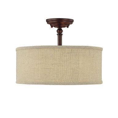 Celandine Causeway 3 Light 15.25 Inch Wide Flush Mount by BSH - 309-BEL-4259373