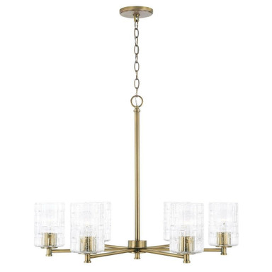 Hazel Courtyard 6 Light Large Chandelier by BSH - 309-BEL-4567227