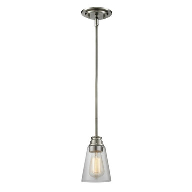 Edinburgh Loan 1 Light Mini Pendant by Bailey Street Home - 372-BEL-1809593