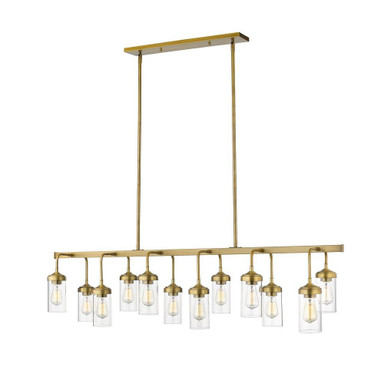 Ash Acres 12 Light Oversized Pendant 62 Inch Wide by Bailey Street Home - 372-BEL-2750834