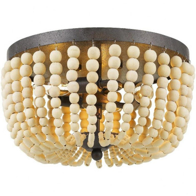 Spokeshave Way 3 Light 12.5 Inch Wide Flush Mount by Bailey Street Home - 49-BEL-3362097