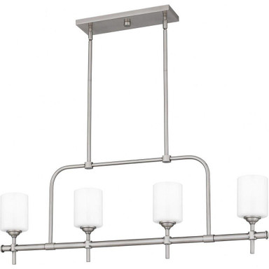 Lion Piece 4 Light Oversized Linear Chandelier by Bailey Street Home - 71-BEL-4618394