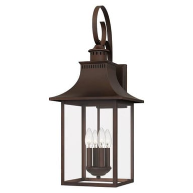 Bath Ridings 4 Light Outdoor Wall Lantern by Bailey Street Home - 71-BEL-4621641