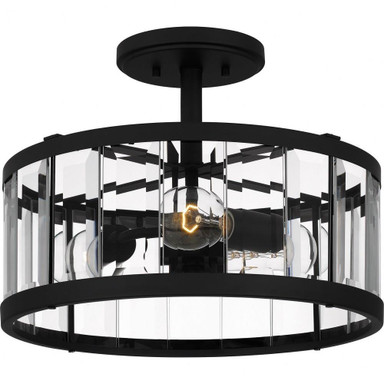 Ferry Slip 3 Light 15 Inch Wide Semi Flush Mount by Bailey Street Home - 71-BEL-4926305