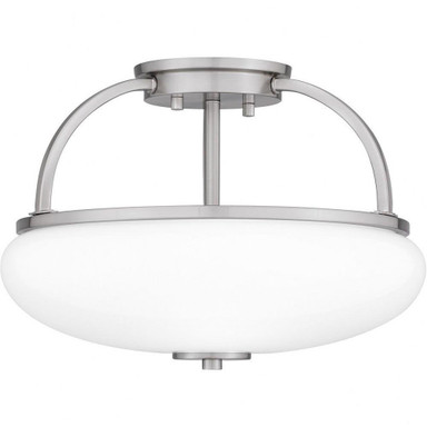 Paxton End 3 Light 13.25 Inch Wide Semi Flush Mount by Bailey Street Home - 71-BEL-4618577