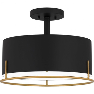 Hawthorne Mount 3 Light 15 Inch Wide Semi Flush Mount by Bailey Street Home - 71-BEL-4926272