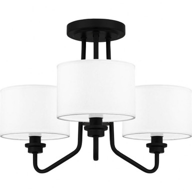 Meadowhead Road 3 Light 18 Inch Wide Semi Flush Mount by Bailey Street Home - 71-BEL-4926196