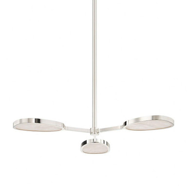 Boundary Oval 50W 3 LED Semi Flush Mount by Bailey Street Home - 72-BEL-4637807