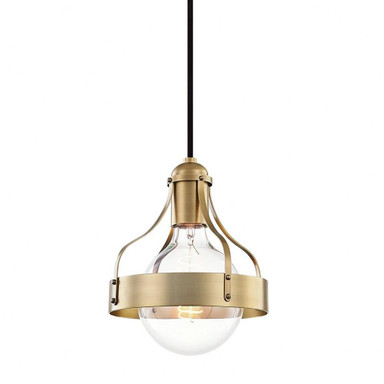 Kentmere Crescent 1 Light Small Pendant by Bailey Street Home - 735-BEL-3321889