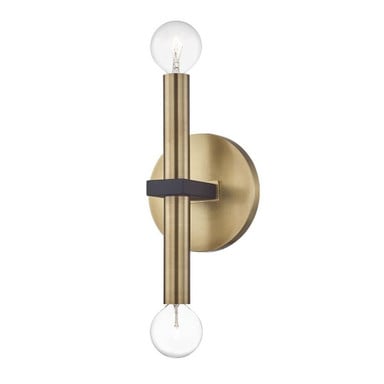 Nene Glas 2 Light Wall Sconce by Bailey Street Home - 735-BEL-3321965