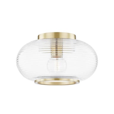 Durvale Court 1 Light 12.75 Inch Wide Flush Mount by Bailey Street Home - 735-BEL-4366077