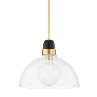 Red Covert 1 Light Mini Chandelier by Bailey Street Home 735-BEL-4623847