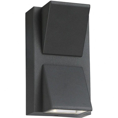 6W 2 LED Light Outdoor Wall Lantern 5.56 Inch Tall by Bailey Street Home - 79-BEL-2656922