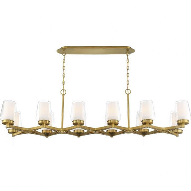 Ockendon Way 12 Light Small Linear Chandelier by Bailey Street Home - 79-BEL-2772799