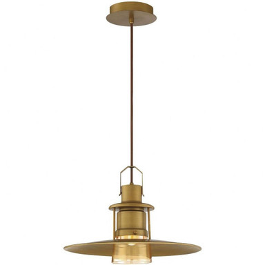 Sheridan Crescent 13W 1 LED Mini Pendant by Bailey Street Home - 79-BEL-3366705