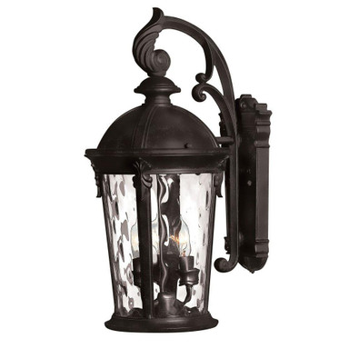 Bush Hill 3 Light Candle Style Outdoor Wall Lantern by Bailey Street Home - 81-BEL-2998653