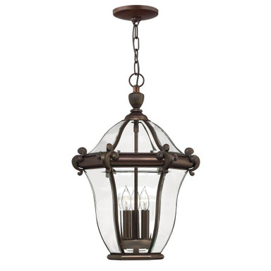Diamond Warren 3 Light Medium Outdoor Pendant by Bailey Street Home - 81-BEL-3001741