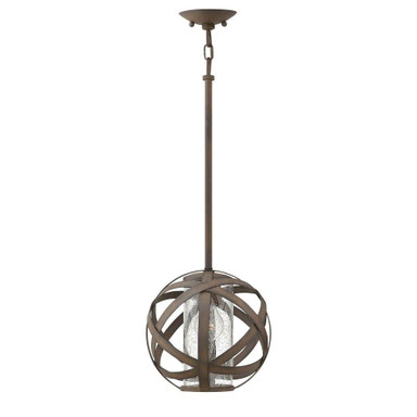 Brick Kiln Celyn 1 Light Small Outdoor Pendant by Bailey Street Home - 81-BEL-3001923