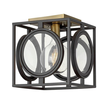 Gaydon Lane 1 Light 10 Inch Wide Flush Mount by Bailey Street Home - 81-BEL-3088051