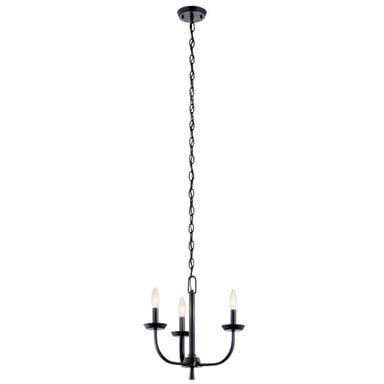 Kennewick 3 Light Small Small Chandelier by Kichler - 52383